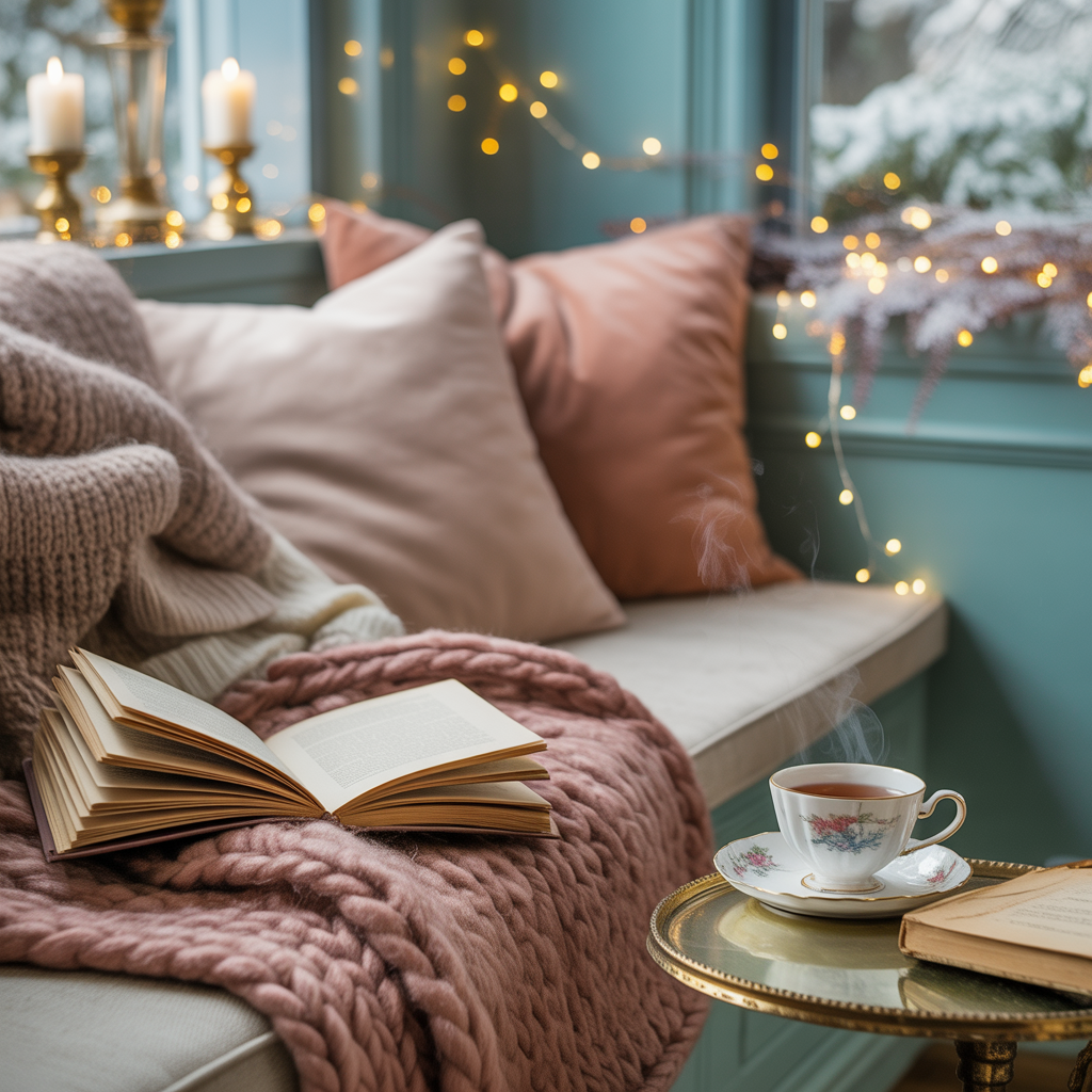 Perfect Cosy Mystery Reading Nook
